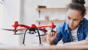 Kind im Forschungskurs