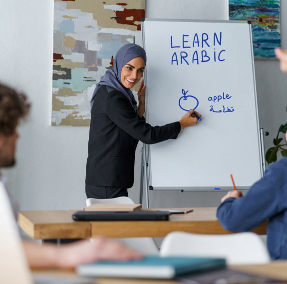 Arabisch wird unterrichtet