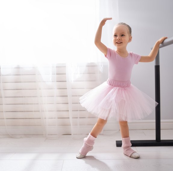 Kind beim Ballett