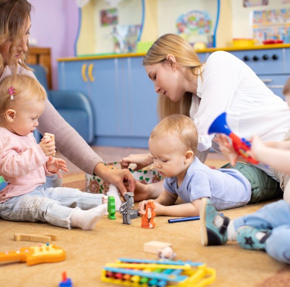 Babys im Musikgarten