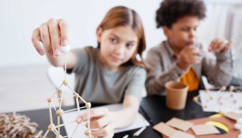 Ein Kunstkurs findet statt