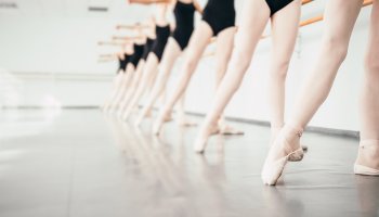 Ballett wird getanzt