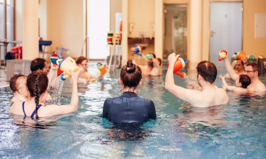 Babyschwimmen bei Jana Zeitler von Aquabell in München