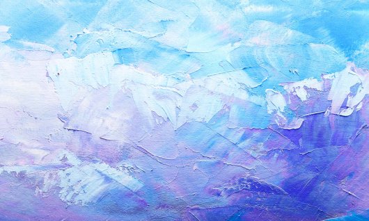 Buntes Acrylgemälde