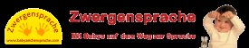 Das Logo von dem Kursanbieter Zwergensprache Das Logo mit Baby von dem Kursanbieter Zwergensprache.