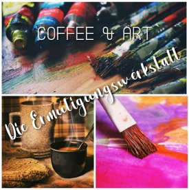 Cover Flyer von Coffee and Art Das Cover Flyer von Coffee and Art