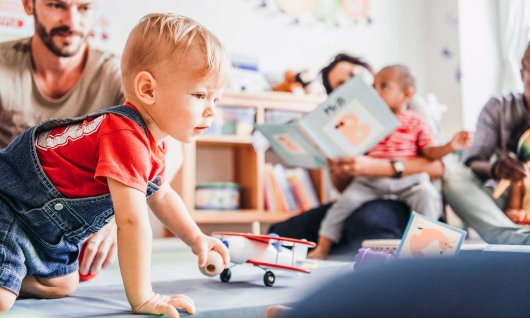 Treffen einer Spielgruppe 