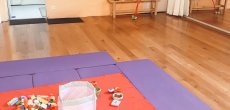 Decke für den Fitnesskurs bei fitdankbaby 