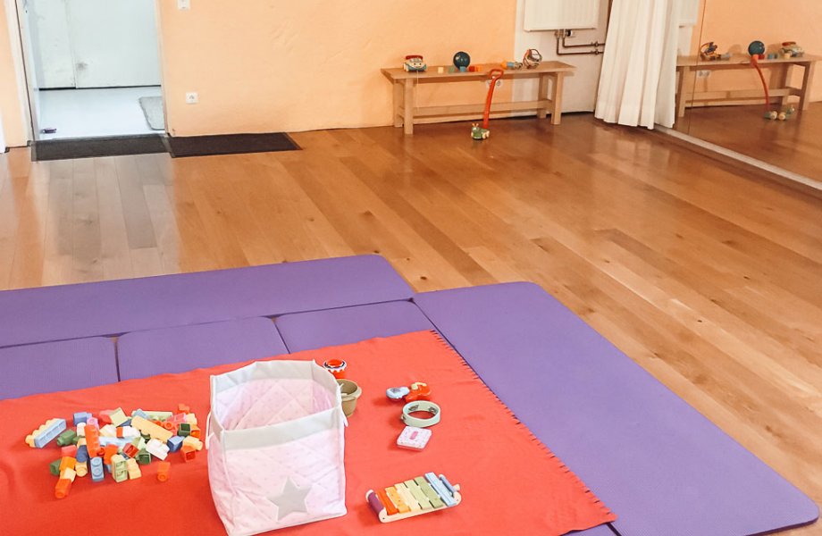 Decke für den Fitnesskurs bei fitdankbaby 