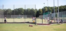 Trainingsplatz für Feldhockey in München