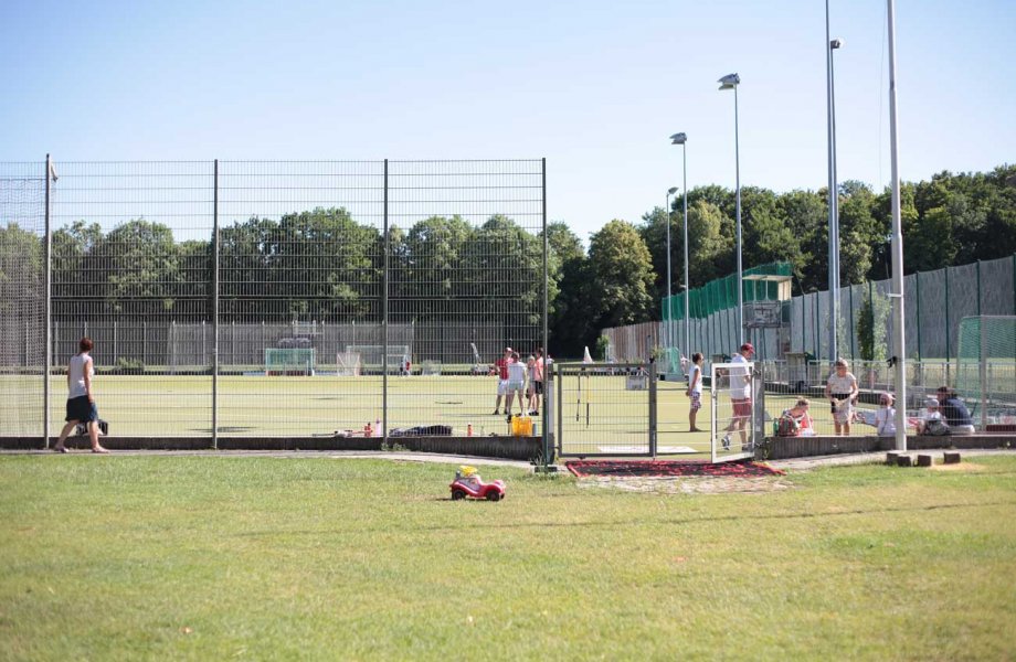 Trainingsplatz für Feldhockey in München