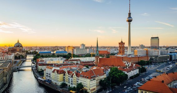 Berlin von oben. 