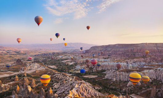 Sprachkurse für Jugendliche Heißluftballons in der Türkei