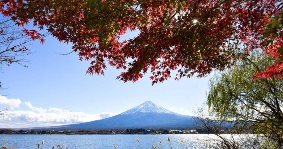 Landschaft in japan