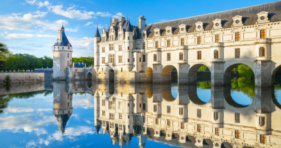 Altes Schloss in Frankreich