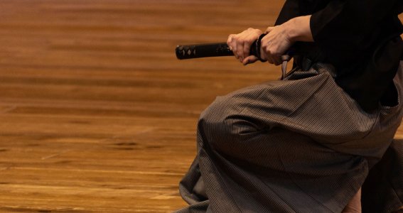 Iaido-Schwertkampf für Erwachsene