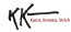 Das Logo von Kunst Komma Strich