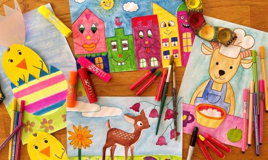 Online Mal- und Zeichenkurse für Kinder | Jetzt direkt buchen | Kursfreunde