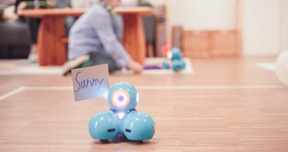Kleiner Roboter namens Sunny