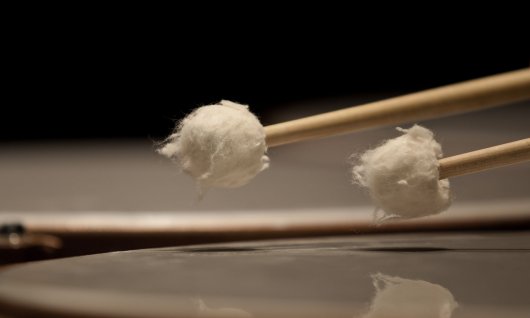 Percussionunterricht für Kinder Weiße Trommelsticks