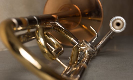 Foto einer Posaune