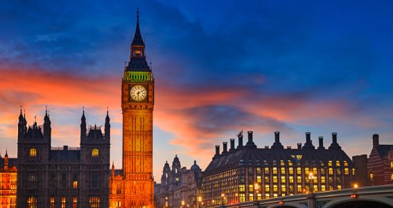 Big Ben bei Nacht 