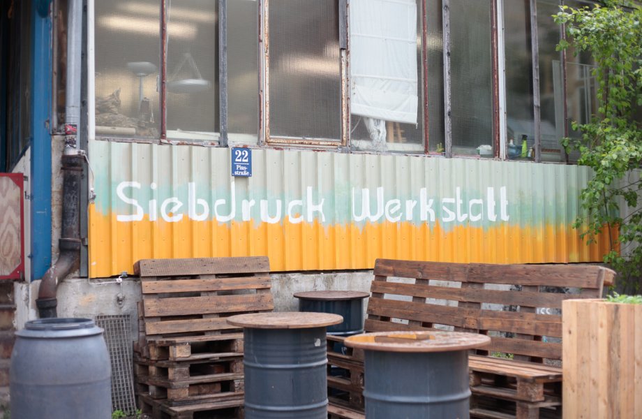 Location Siebdruck Werkstatt