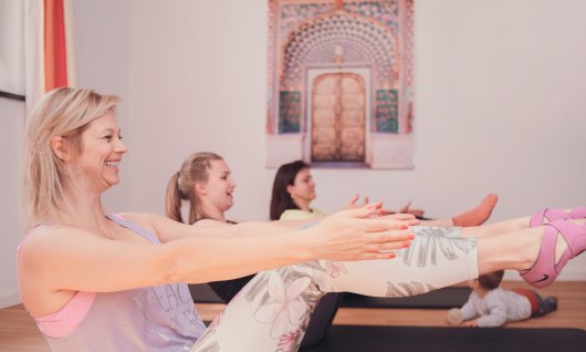 Fitness Pilates für Mamas in München Viel Spaß beim Pilates