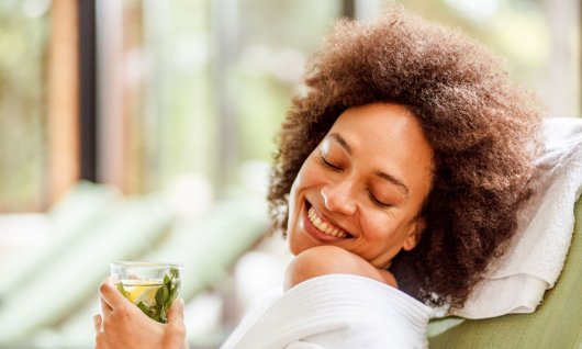 Entspannen und glücklich sein