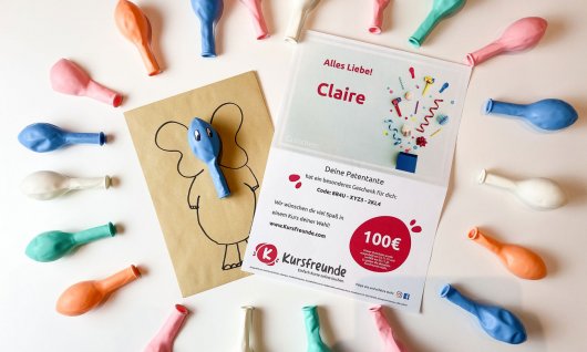 Gutschein als Geburtstagsgeschenk