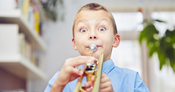 Viel Spaß beim Trompete spielen