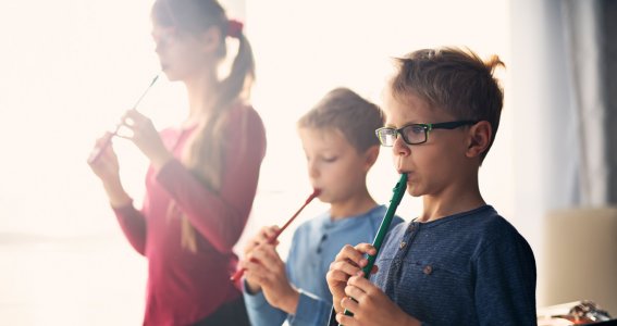 Flötenunterricht 