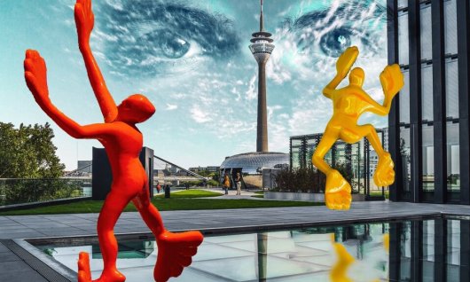 Dreister Diebstahl im Medienhafen: Die Flossis sind weg! | Erwachsene | Hafen