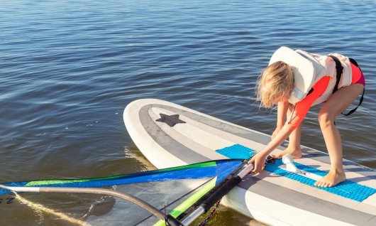 Privatkurs: Windsurfen  | Kinder ab 7 Jahren | Herrsching am Ammersee