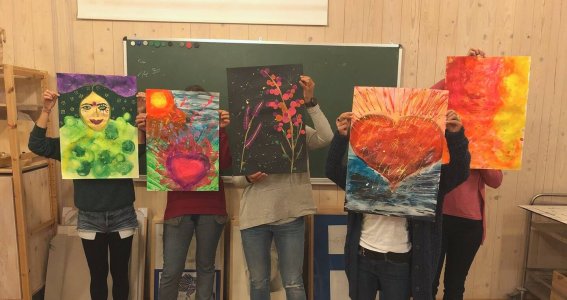 Heartpainting - entdecke dein kreatives Herz und bringe es zum Leuchten! | Frauen | Fürstenried-West