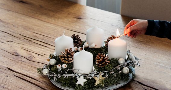 Adventskranz basteln | 18 Jahre | Dormagen