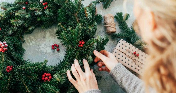Adventskranz basteln | 6  - 12 Jahre | Dormagen