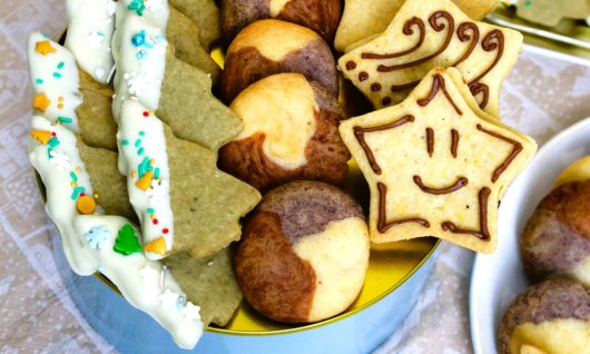 Backkurs: Dreierlei Weihnachtsplätzchen | ERWACHSENE | Online