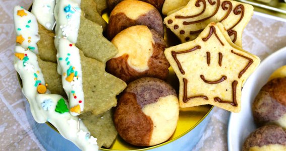 Backkurs: Dreierlei Weihnachtsplätzchen | ERWACHSENE | Online