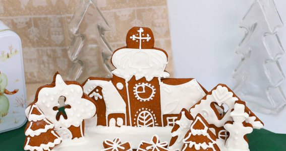 Backkurs: Lebkuchen-Adventskranz | ERWACHSENE | Online