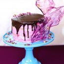 Backkurs: Brombeer Drip Cake | Erwachsene | Online