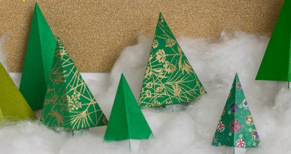 Falte Xmas Dekorationen | Erwachsene | Online