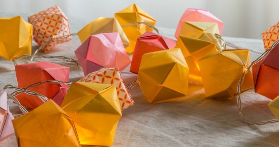 Origami Kurs: Falte Papierballons | Erwachsene | Online