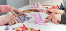 Origami Kurs: Falte Papierherzen | Erwachsene | Online