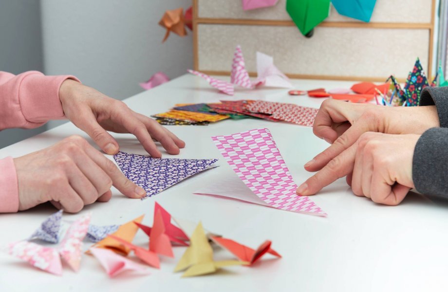 Origami Kurs: Falte Papiertulpen | Erwachsene | Online