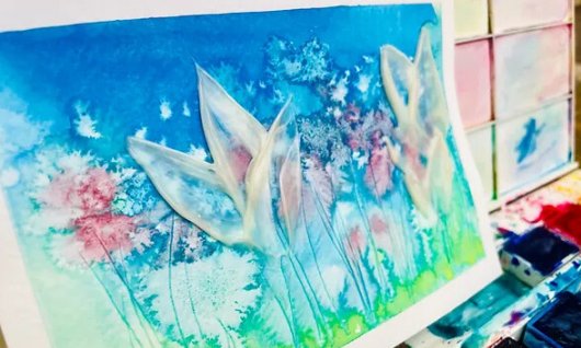 Aquarell-Strukturpaste | Erwachsene | Trudering-Riem Aquarell-Strukturpaste | Erwachsene | Trudering-Riem