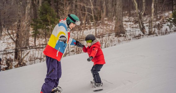 Eltern-Kind Snowboardkurs | 2  - 6 Jahre | Garmisch-Partenkirchen