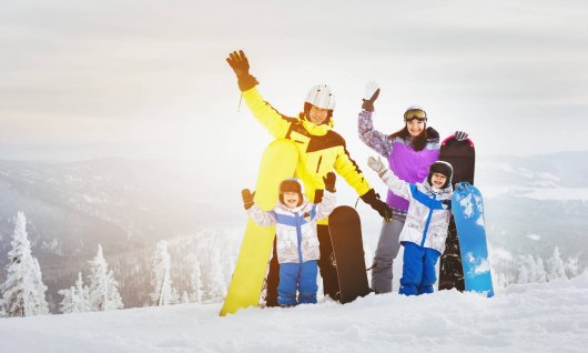 Familie Snowboardkurs | 2  - 99 Jahre | Garmisch-Partenkirchen