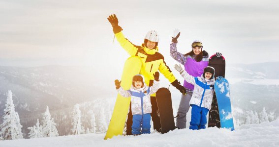 Familie Snowboardkurs | 2  - 99 Jahre | Garmisch-Partenkirchen
