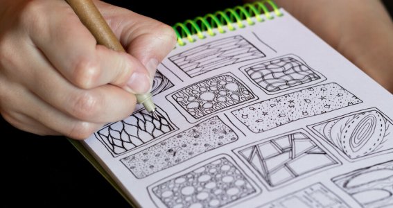 Zeichenkurs: Zentangle für Einsteiger | Erwachsene | Eichlinghofen